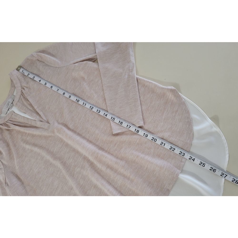 Loft Sheer Back Tunic Top - Picture 4 of 10